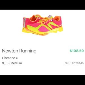 Newton Running Distance U - Size 9 - Almost new!!
